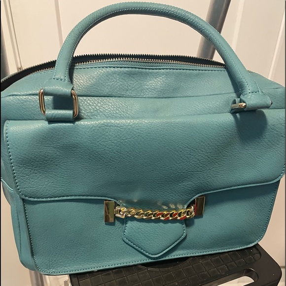 Gently used green teal bag - Picture 6 of 6
